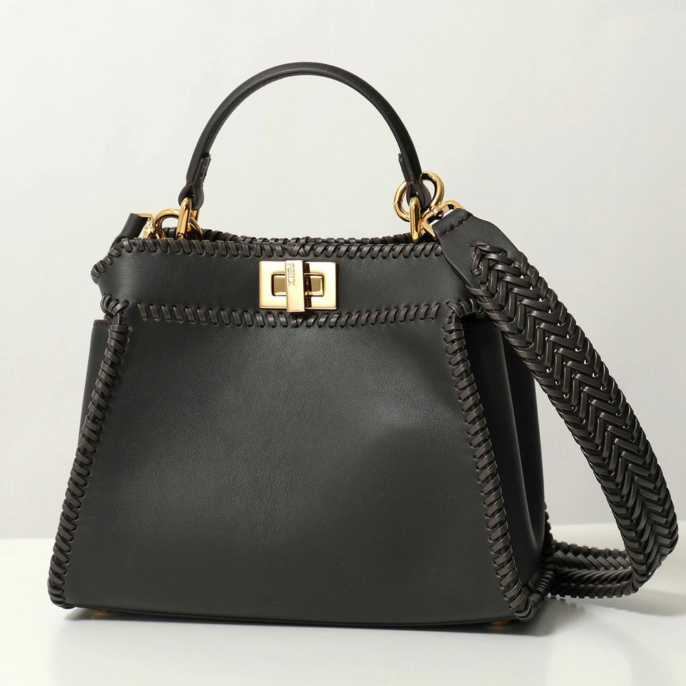 Fendi Peekaboo handbag leather shoulder bag